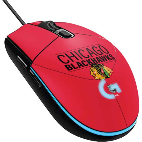 NHL Chicago Blackhawks Lineup G203 Prodigy RGB Wired Gaming Mouse Skin